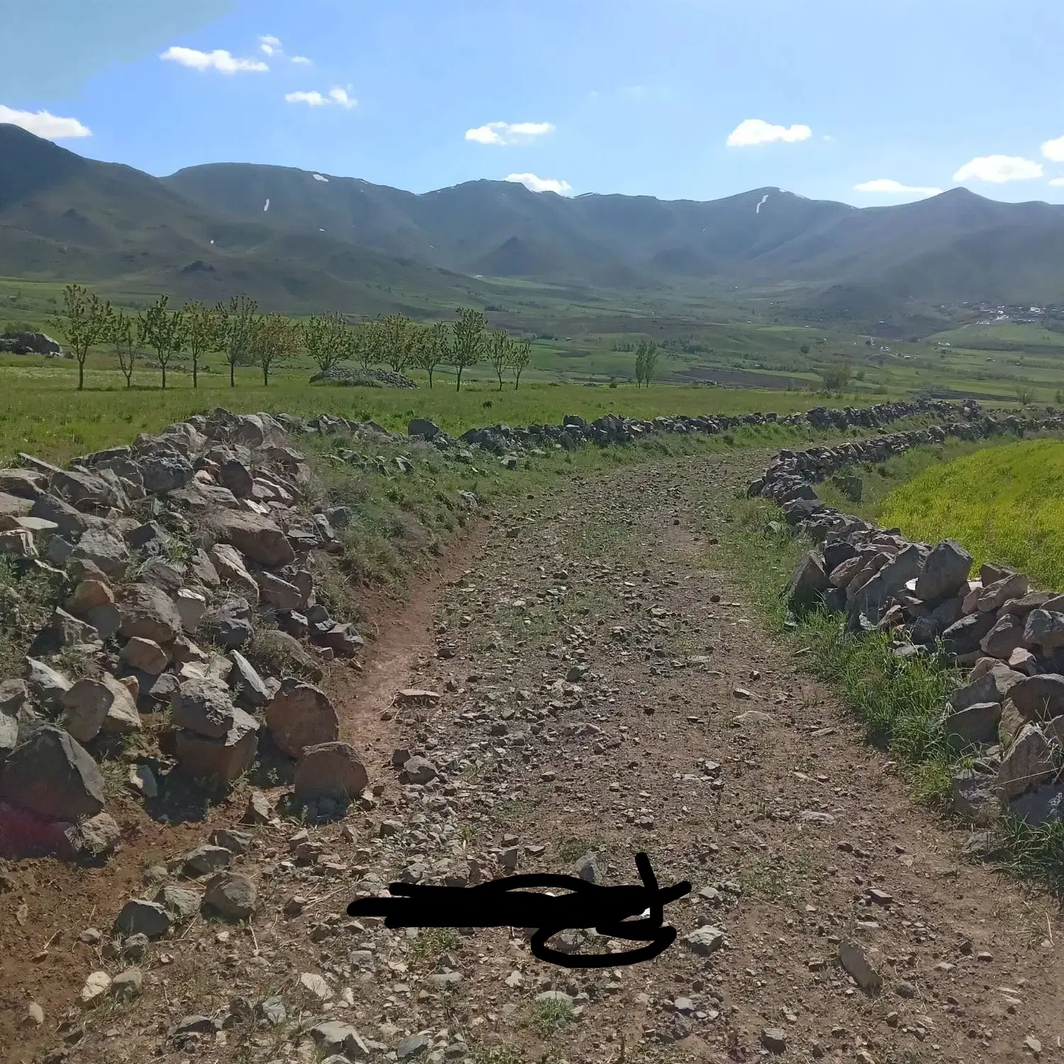 زمین روستای گردشگری امین اباد