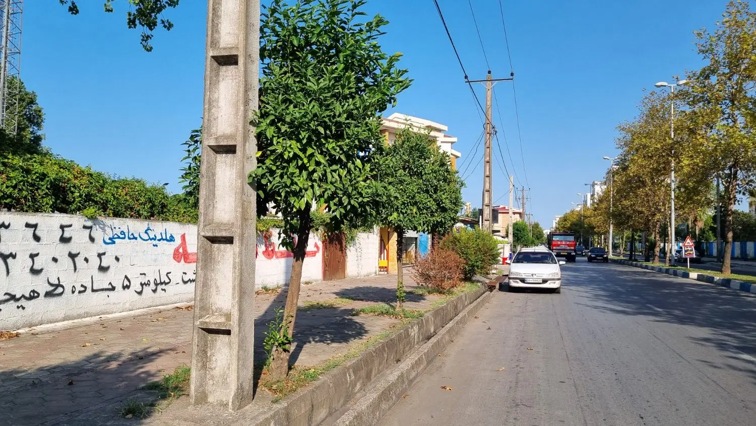 ۵۰۰ متر بر اصلی پاسداران