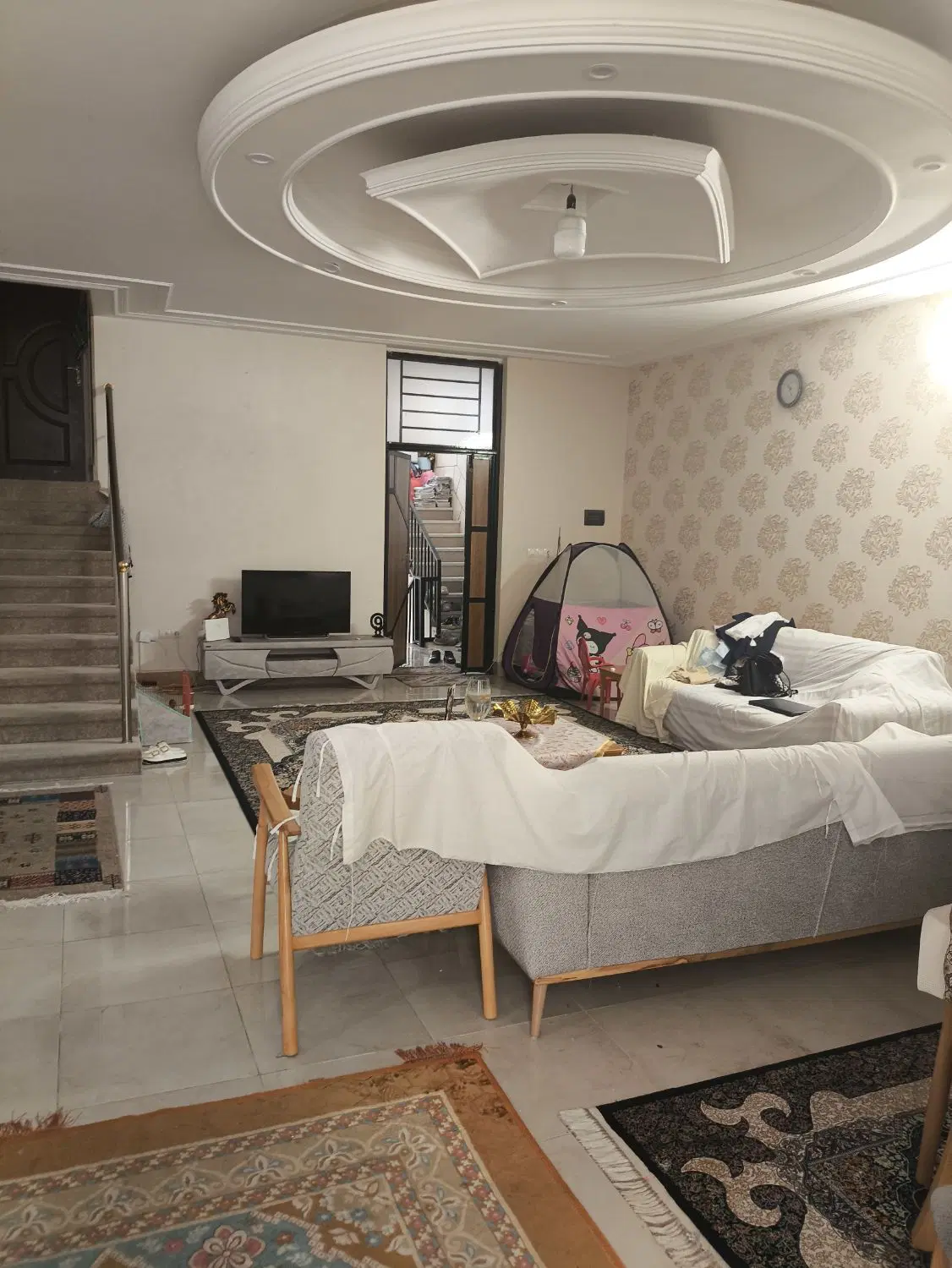 دوخواب ویلایی درب از حیاط
