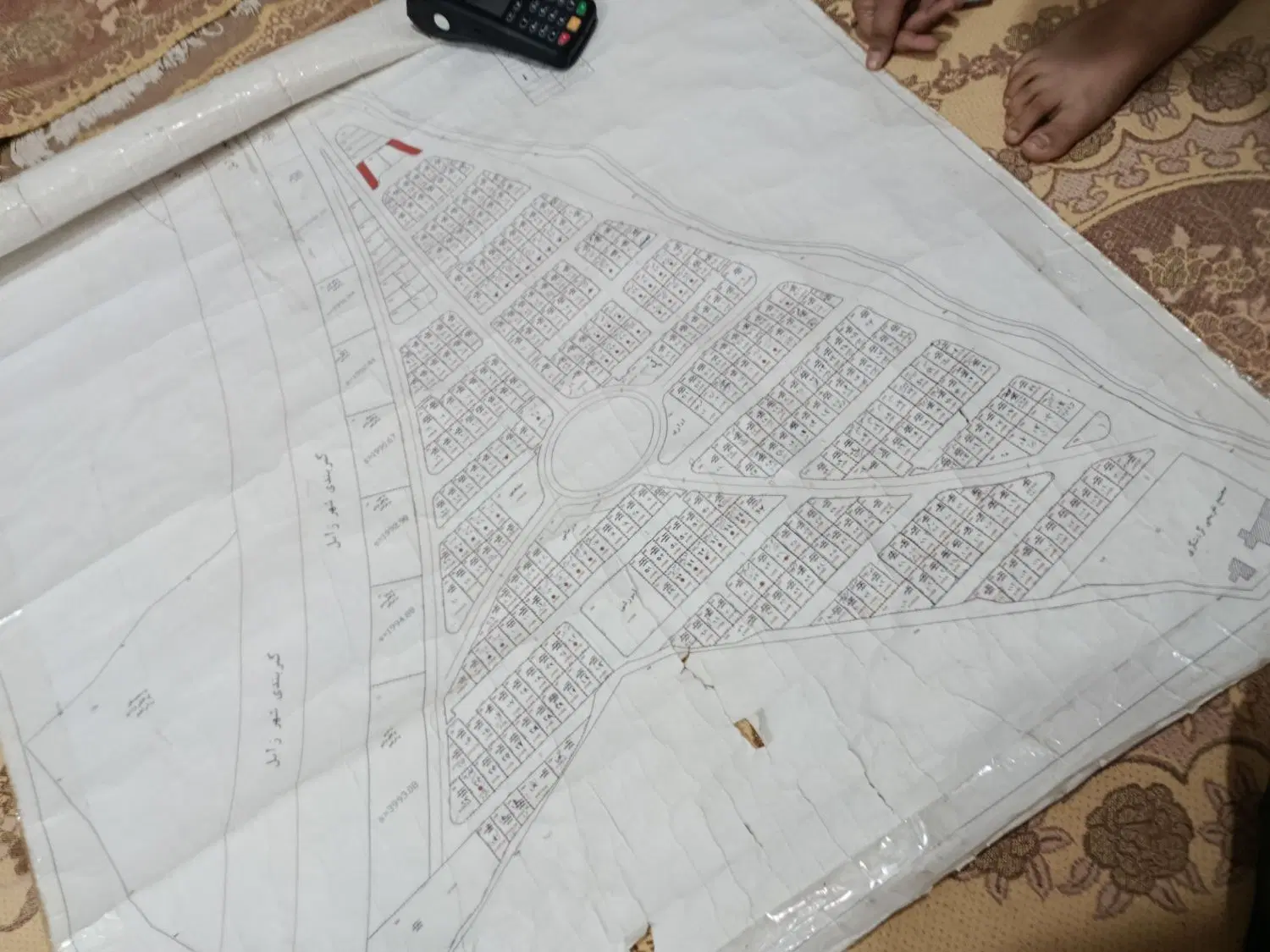 چند قواره زمین مسکونی وتجاری