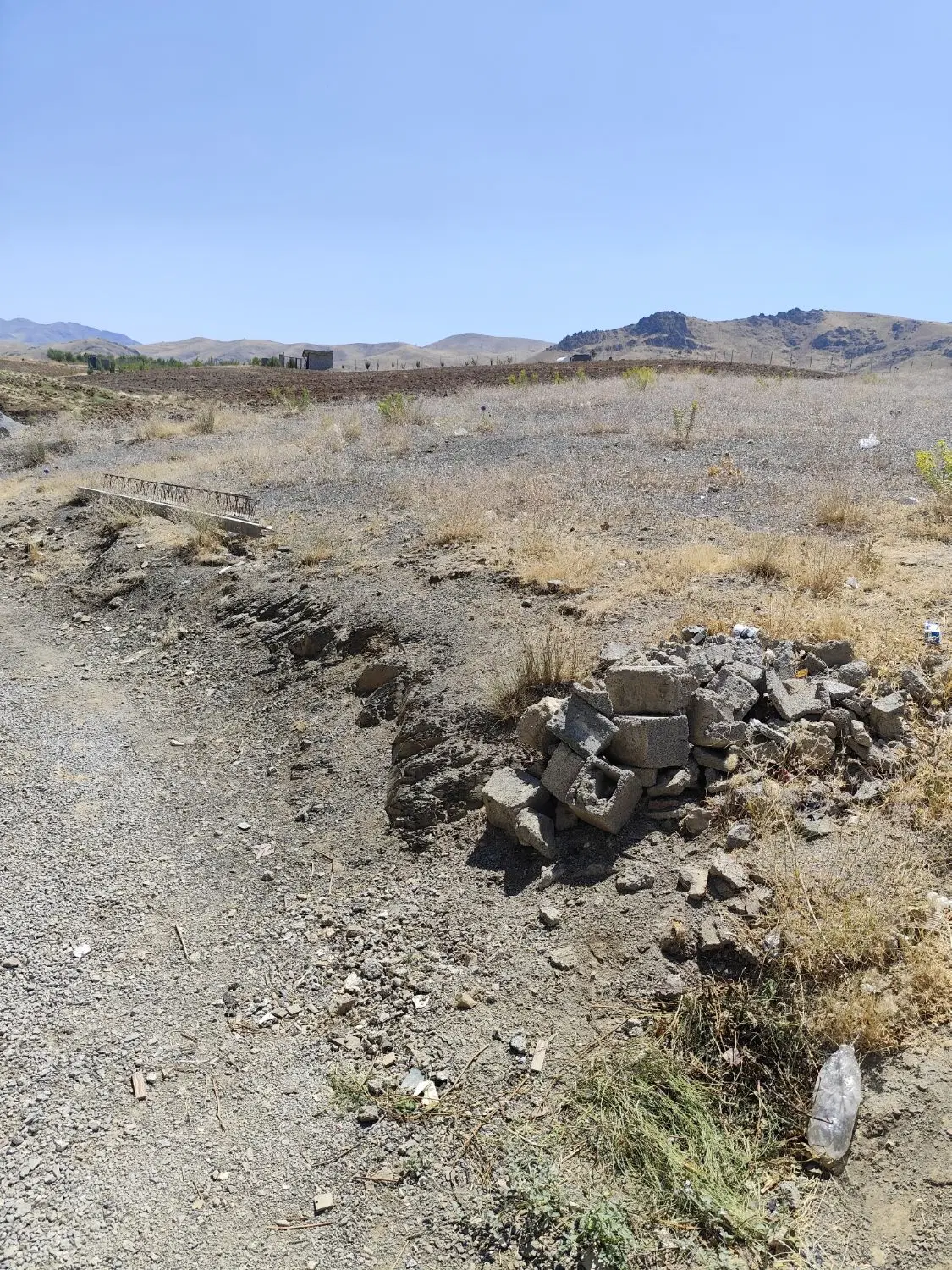 زمین کشاورزی بهترین موقعیت روستای قار