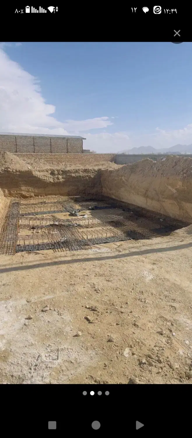 مشارکت ساخت زمین دارم گاوخانه  بحر 16متری