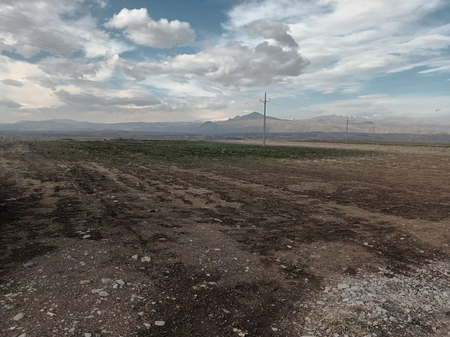 زمین مسکونی در روستایی شعبان