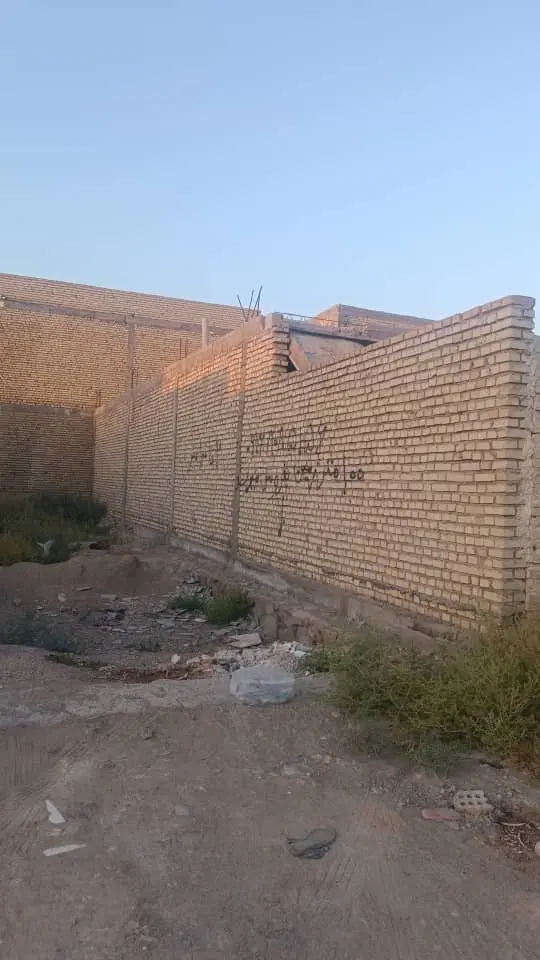 فروش ملک دوطبقه نیم ساز. اماده ادامه ساخت. اهواز