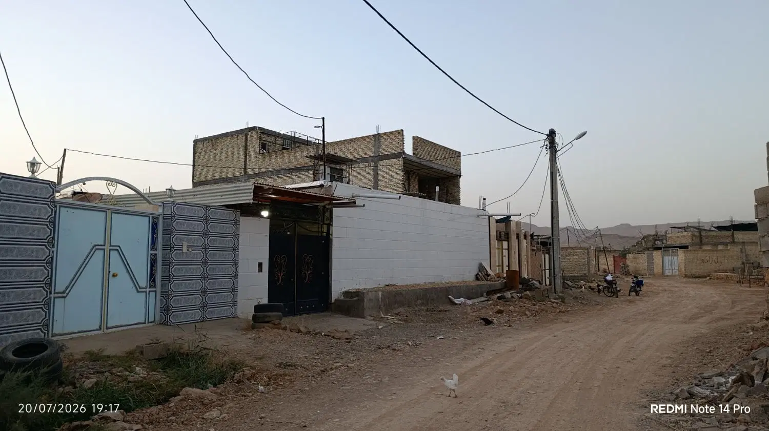 زمین مسکونی 110متر