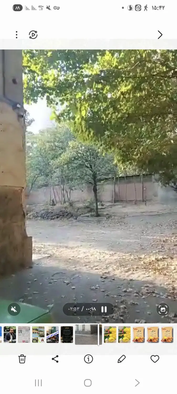 زمین ۲۳۳۱ متری مسکونی باغ