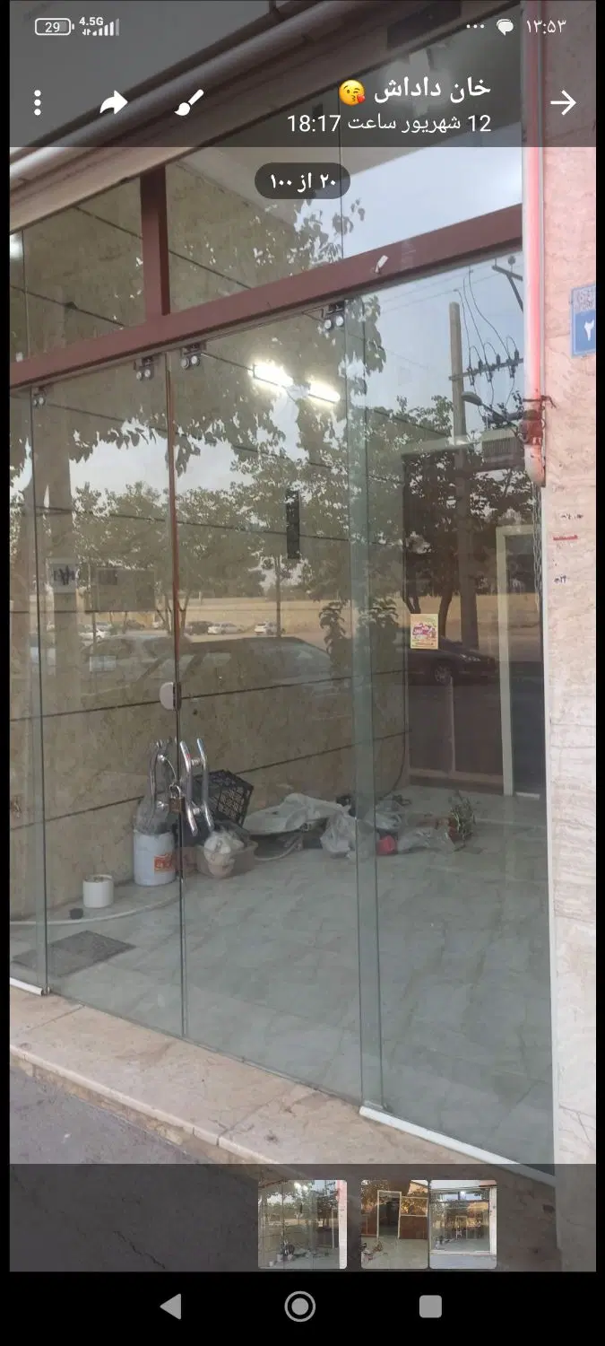 اجاره مغازه 33متری بر خیابان امین