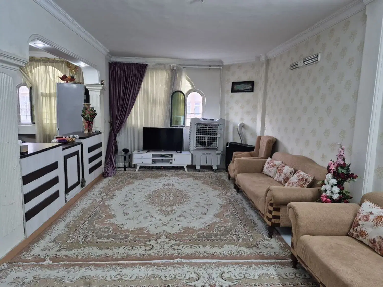 اجاره آپارتمان ۹۰ متری  با آسانسور و پارکینگ
