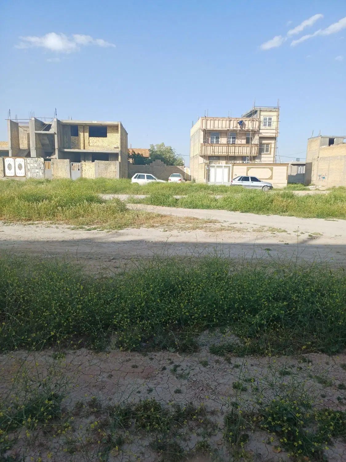 زمین مسکونی درب حیاط محمود آباد