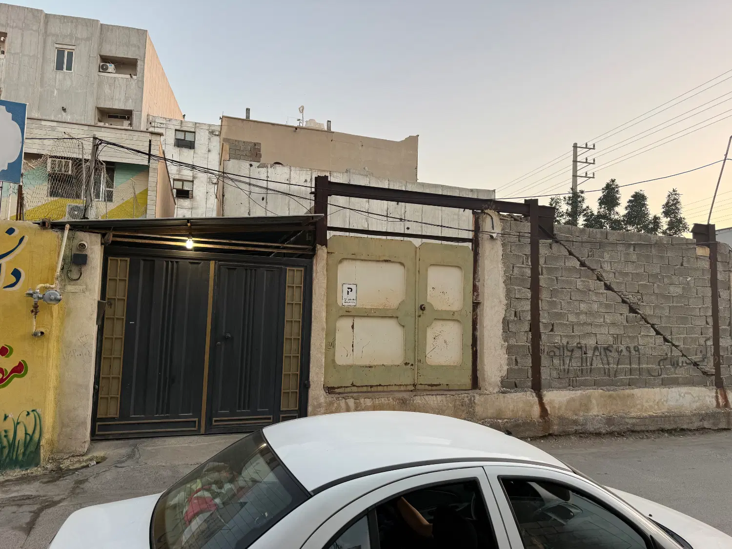 زمین در خیابان عاشوری موقعیت تجاری