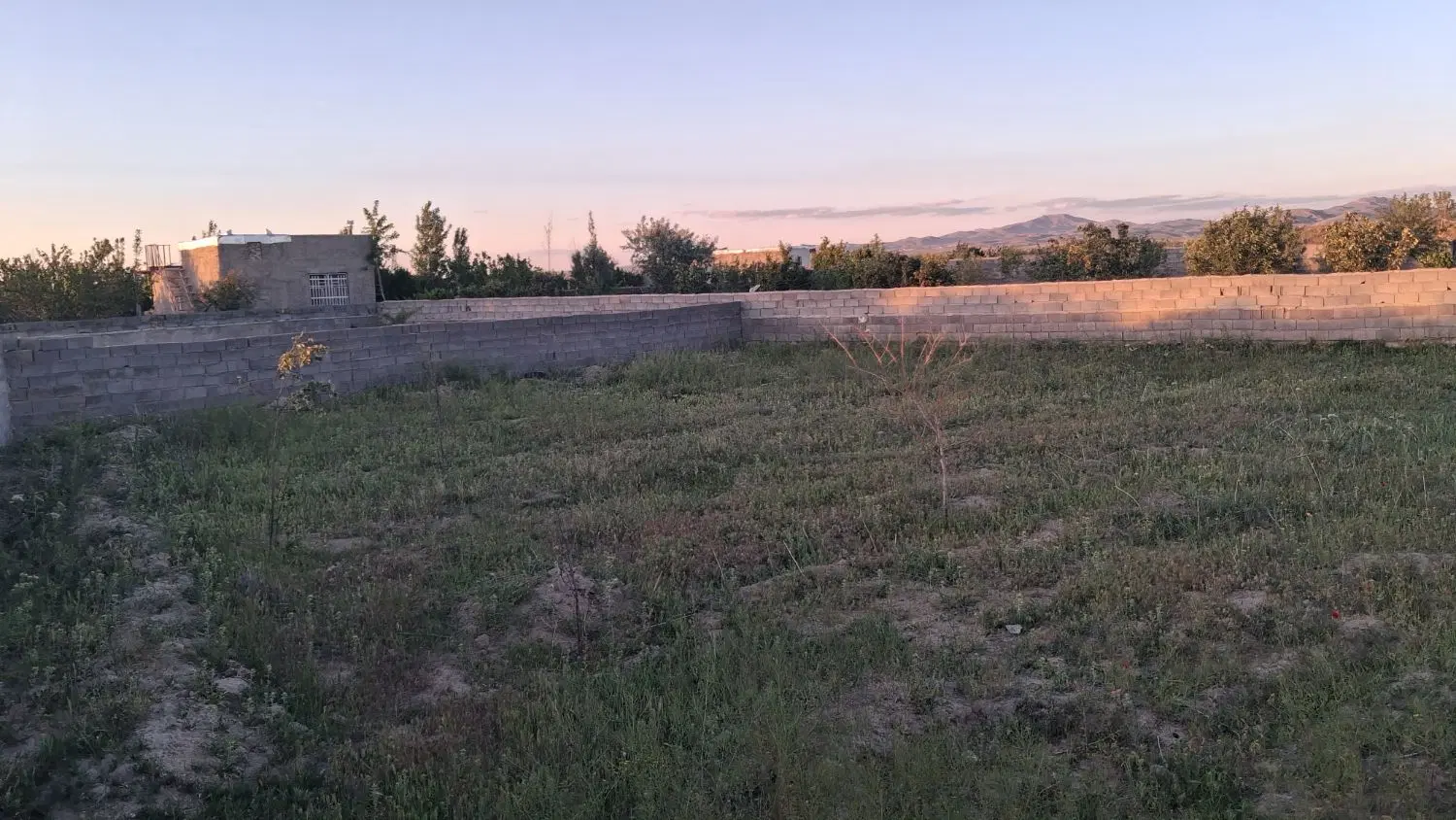 زمین چهاردیواری  سندار