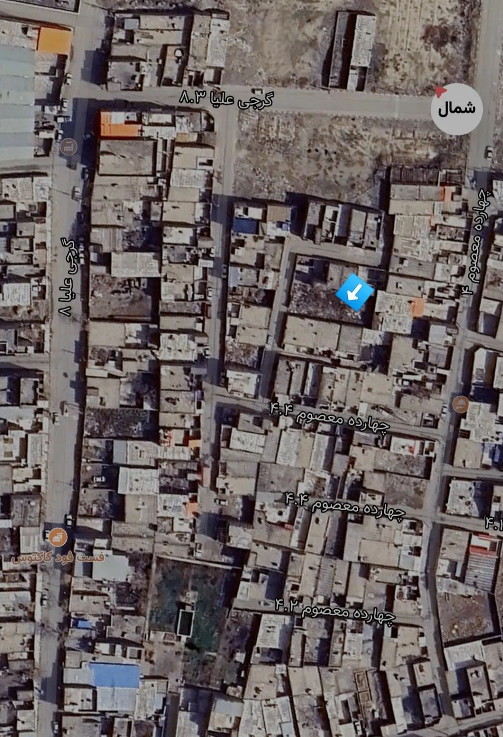 زمین ۱۵۵ متر داخل بافت گرجی _ معاوضه با خودرو
