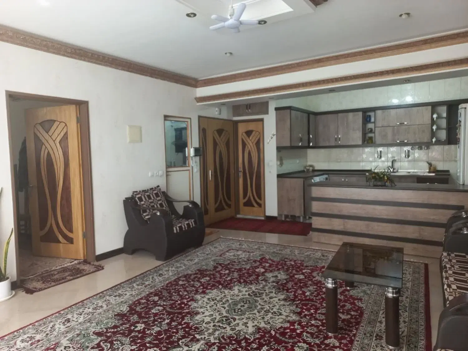واحد ۶۷متری  یک خوابه طبقه همکف شهرک مخابرات جی