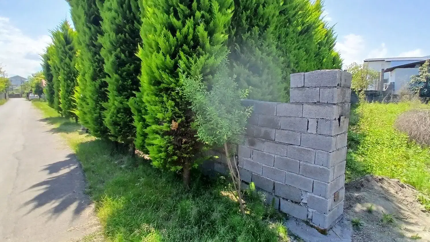 زمین ۳۵۰متری بافت مسکونی روستای شمس آباد