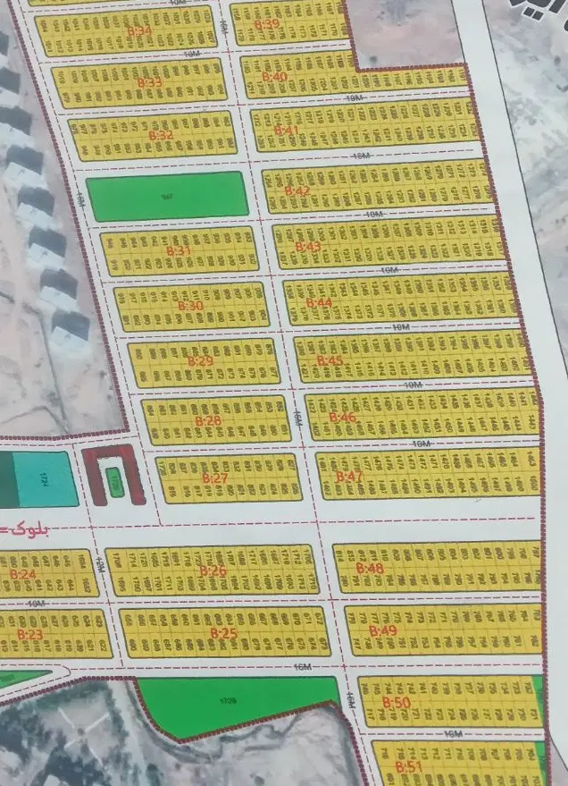 زمین سراصلی شهرک پرواز.