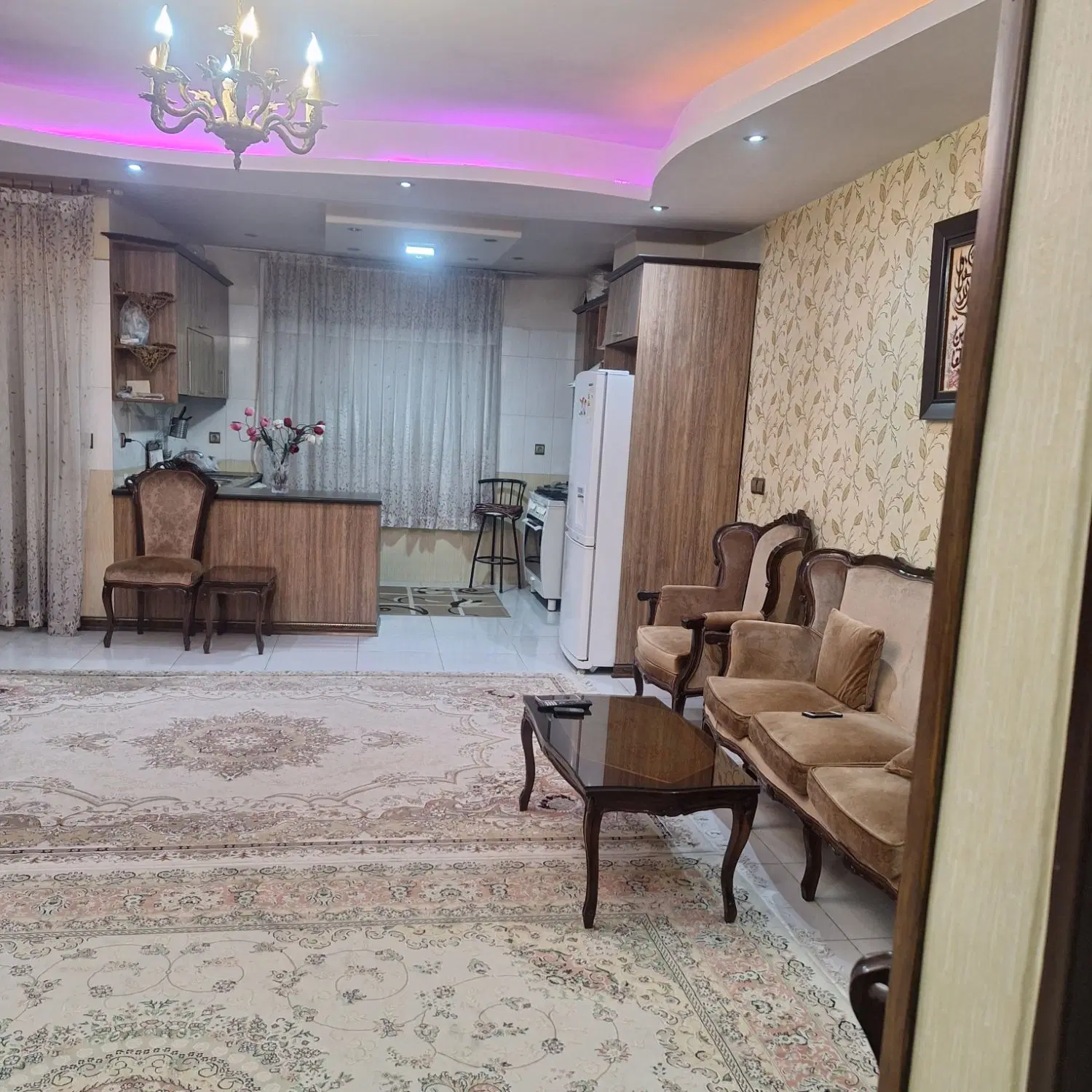 واحد شیک با دسترسی تمام امکانات دو خواب رو به نما