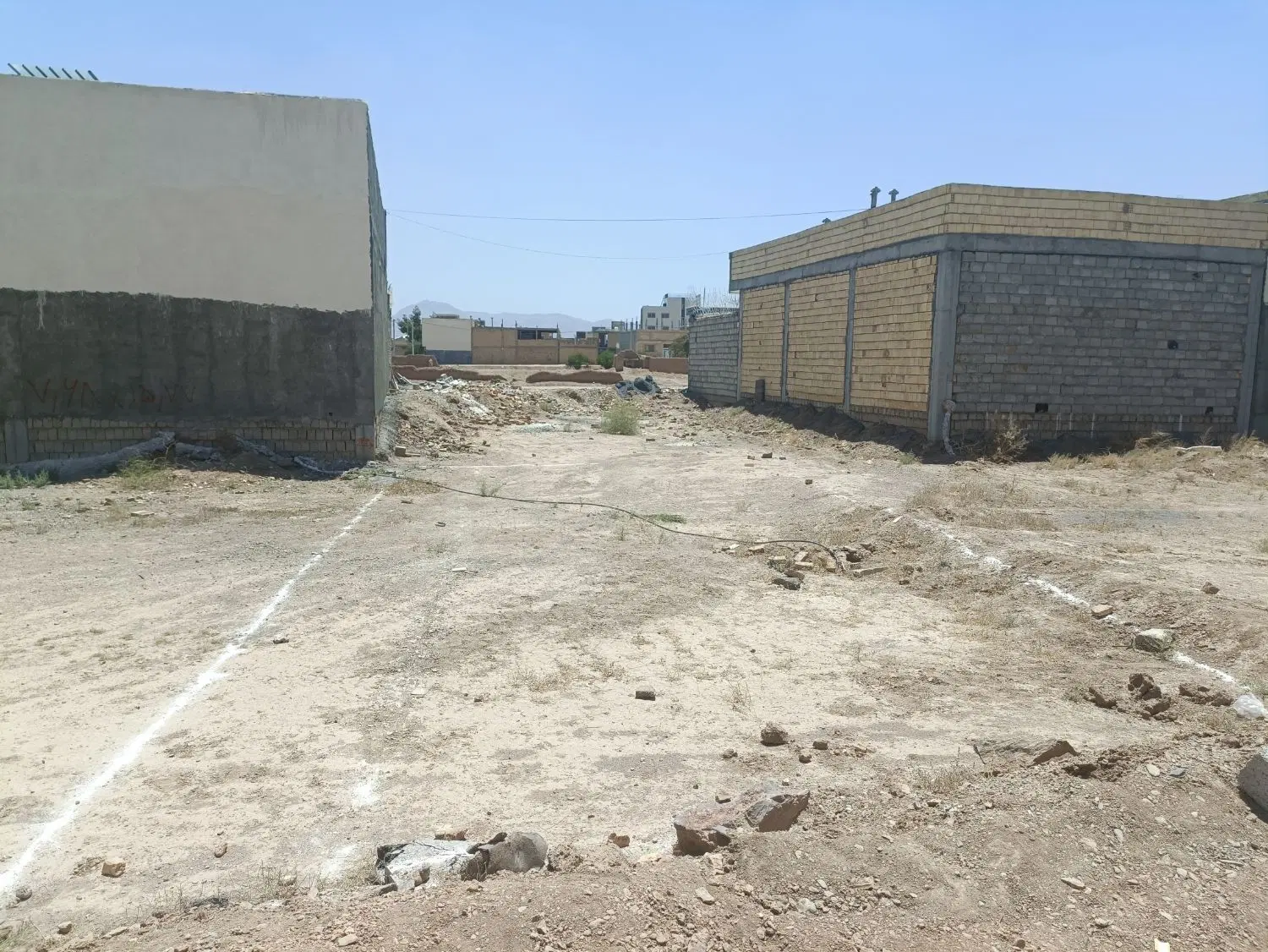 زمین پای امکانات 108متری خوش جا
