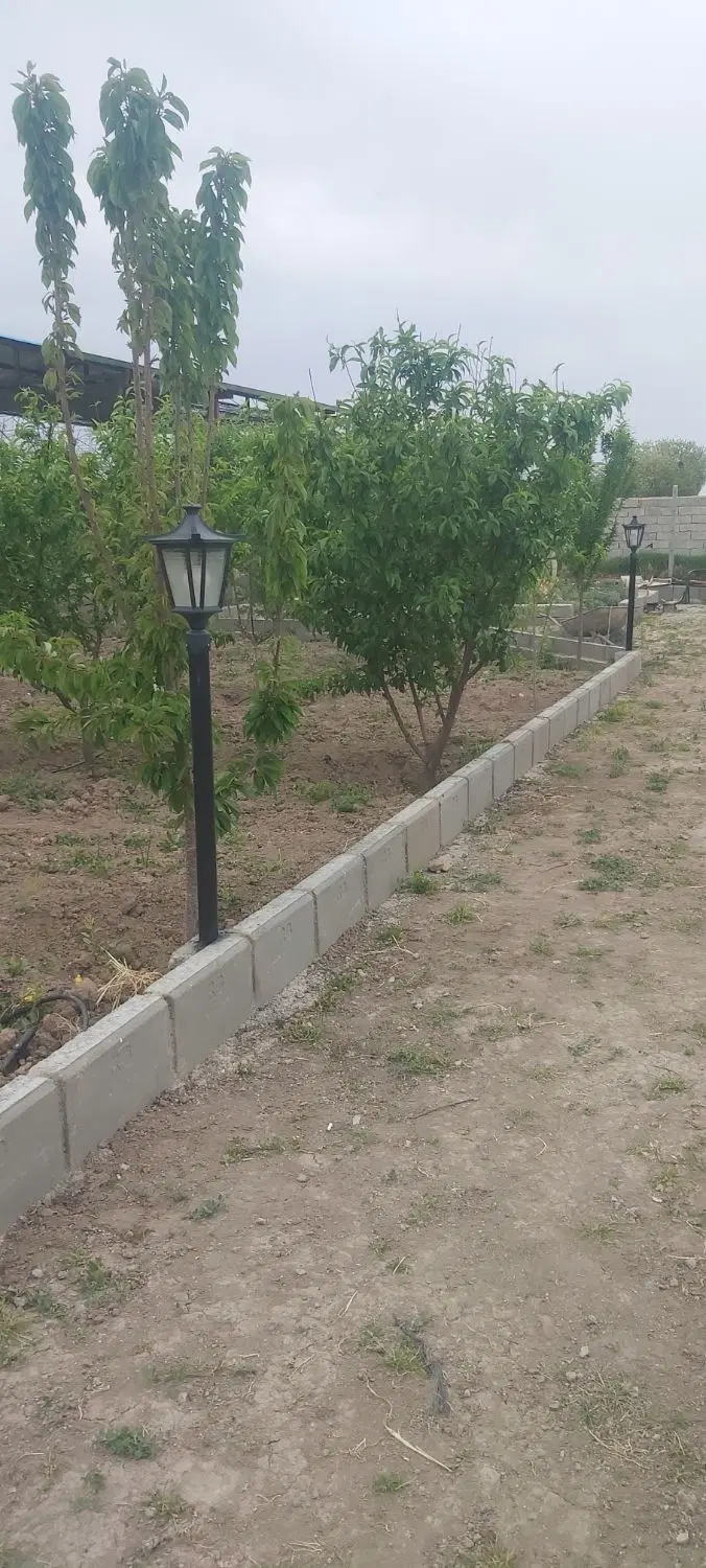 باغچه به متراژ ۶۰۰ متر