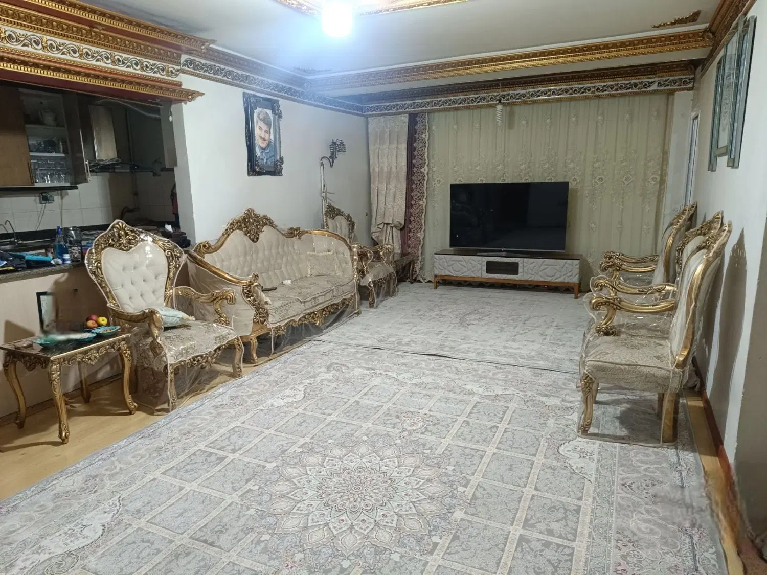آپارتمان ۱۰۳ متری خوش نقش و بدون پرتی