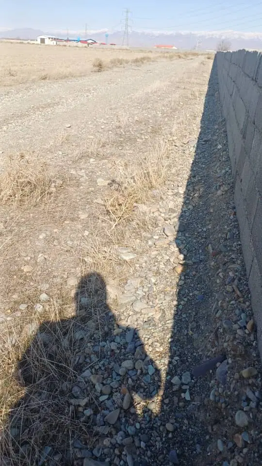 زمین پمساحت ۱۹۰ متر هشتگرد  بلوار خبرنگار قطعه ۲۰۰