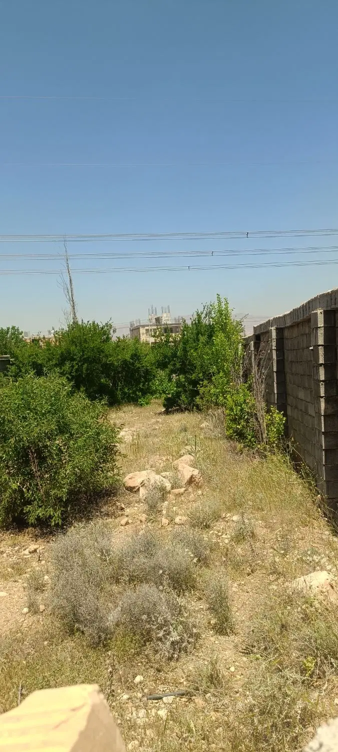 زمین مسکونی باغچه ای۵۰۰متری تو طرح هادی