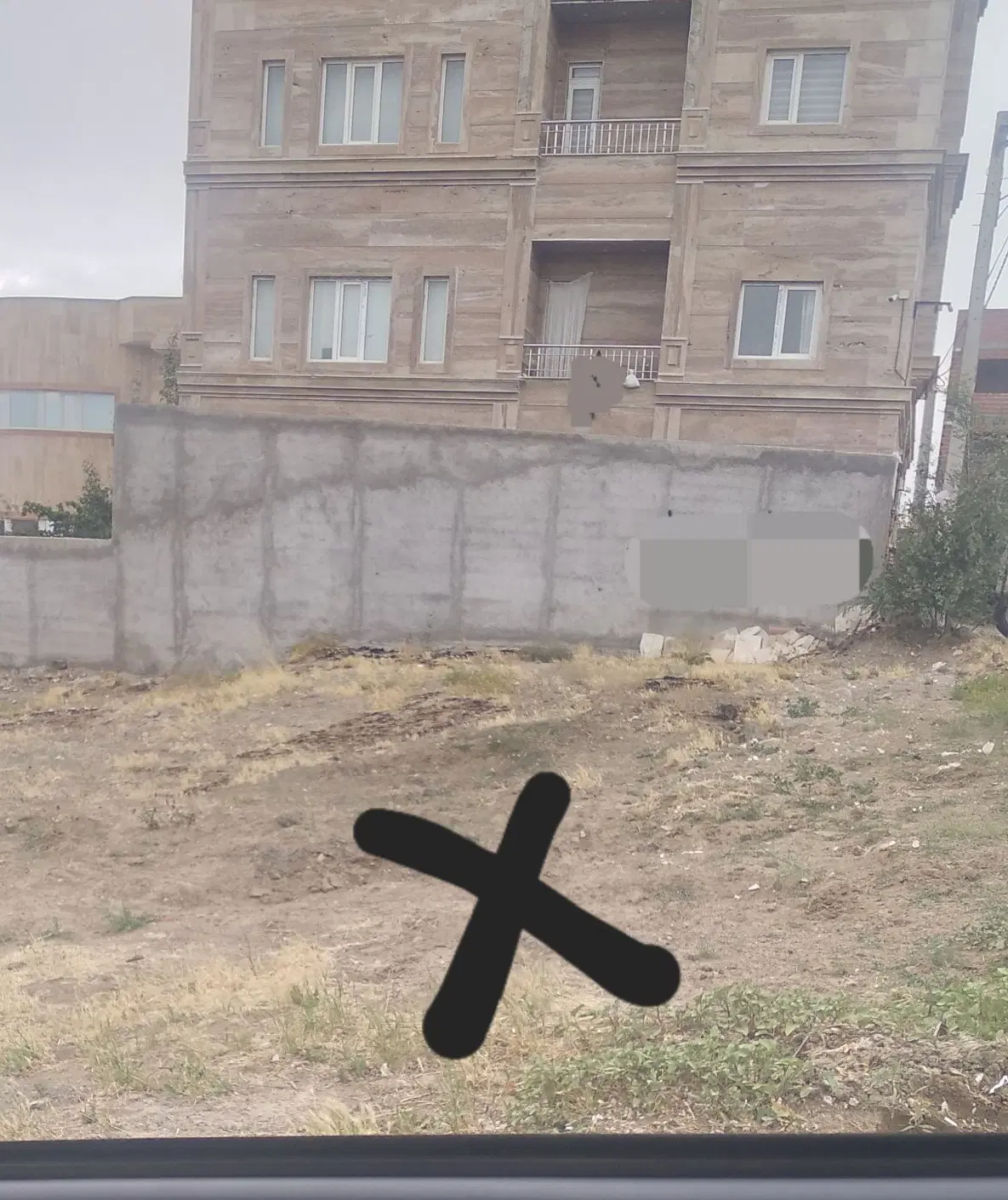 زمین ۳۳۰ متر دو نبش در شهر‌نمین قابل معاوضه