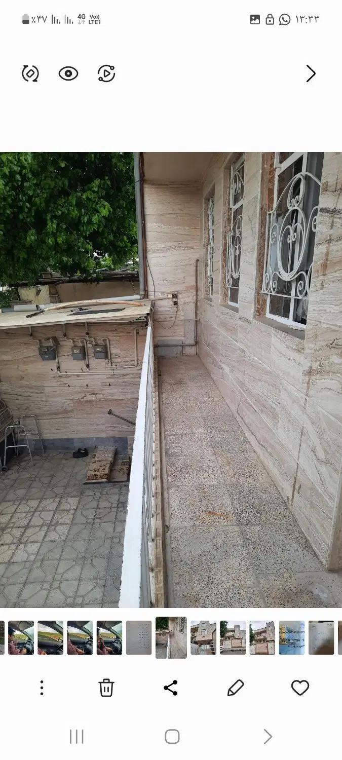 ساختمان ۳ طبقه در محله رسالت۱۲۰ متری