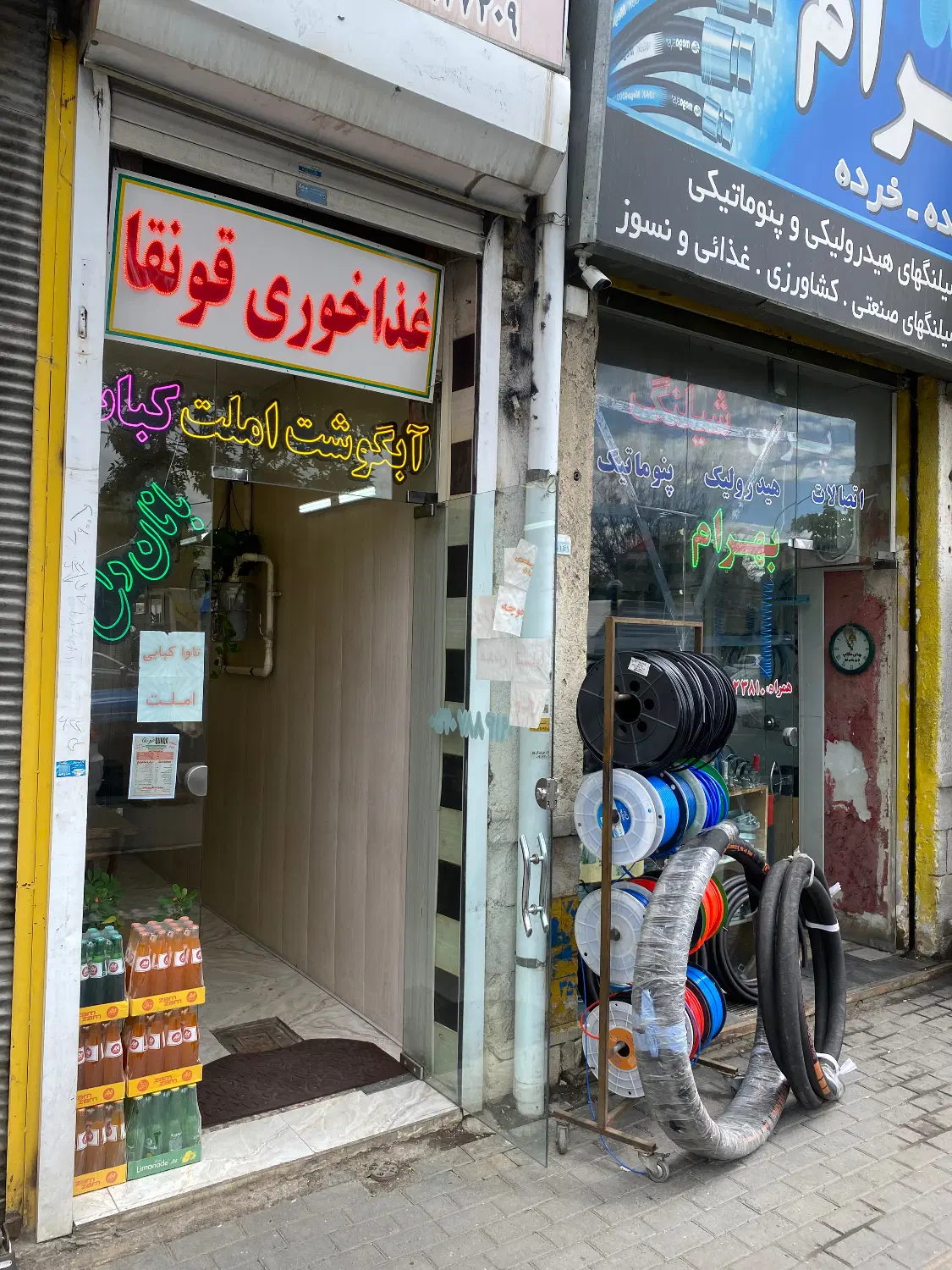 اجاره یا رهن کامل مغازه قونقا