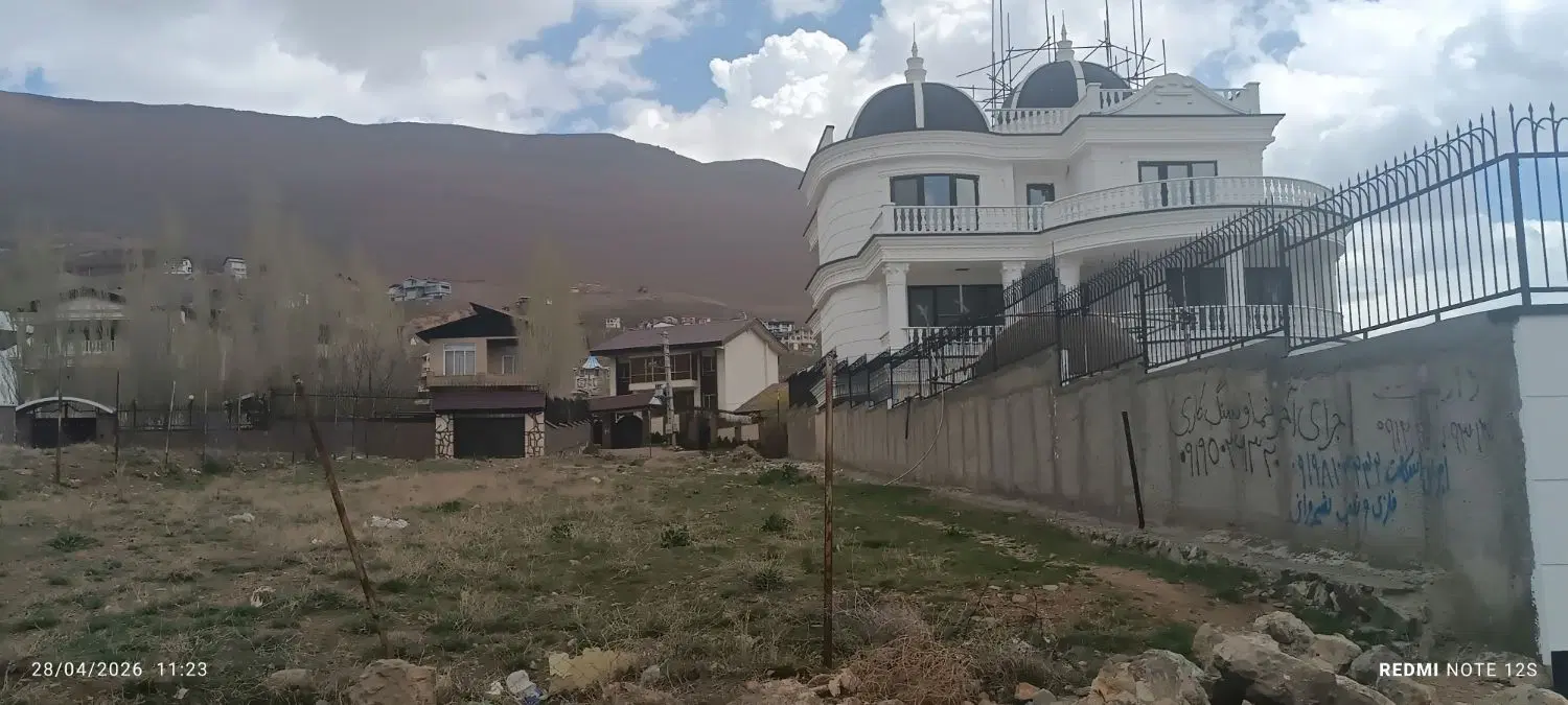 816 متر زمین با 470 متر جواز ، مشا دماوند(خوشبختی)