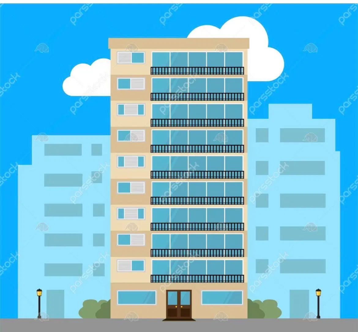 امتیاز آپارتمان تعاونی مسکن کارکنان بیمارستان کوثر