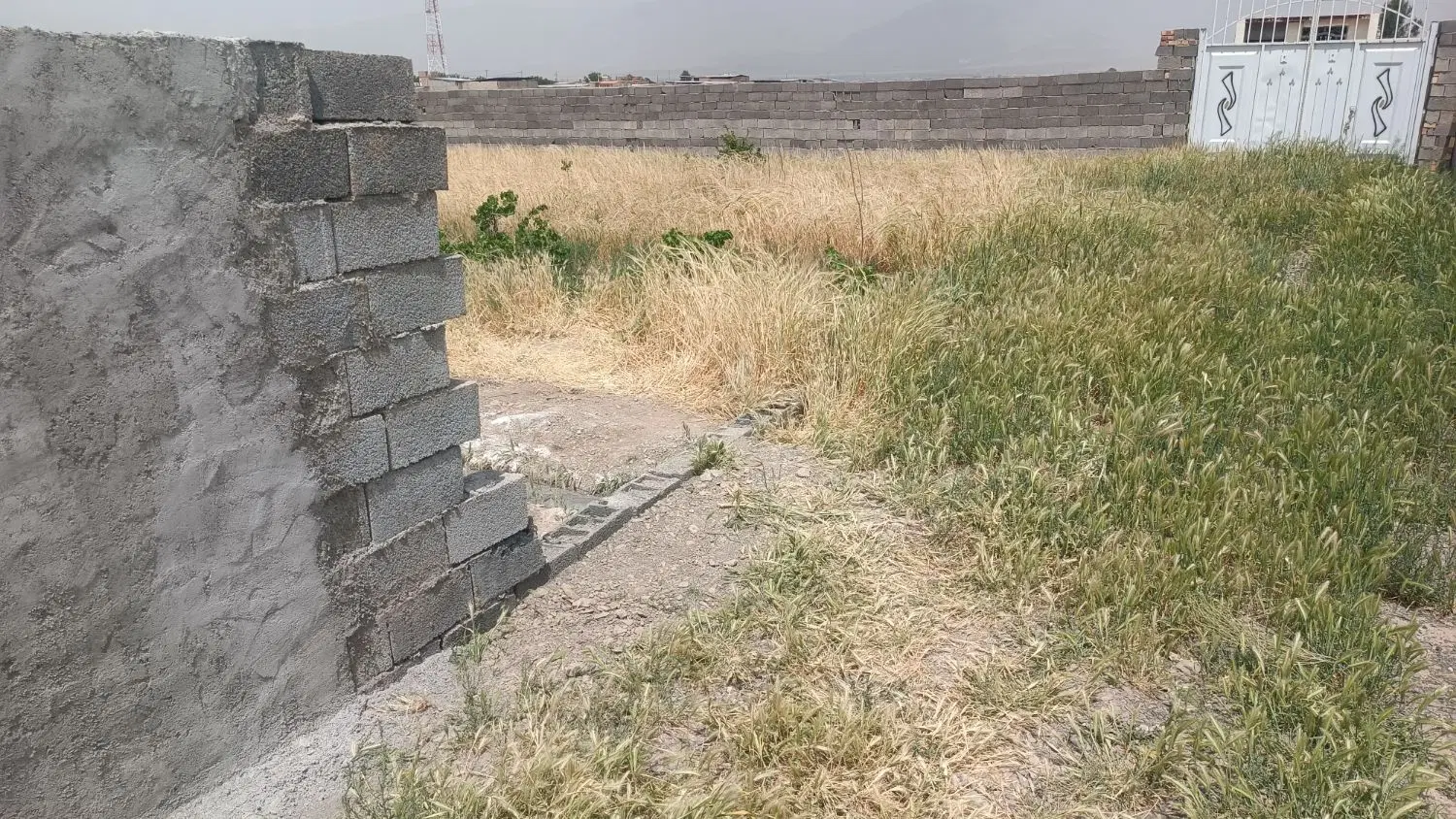 ۴۰۰متر زمین نزدیک جاده روستا