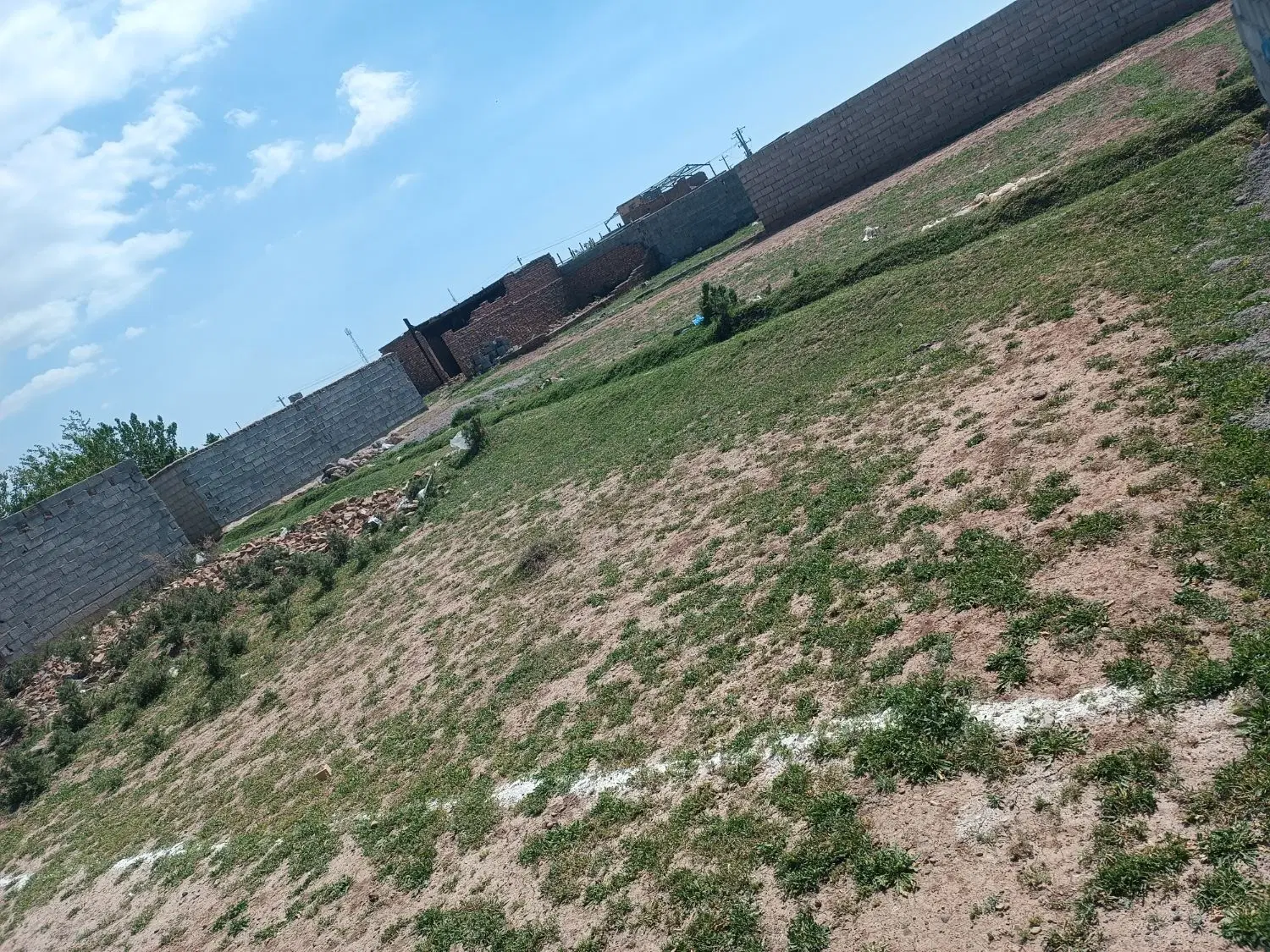 زمین باغ و ویلایی۲۴۰متری کوی معراج ۱۸باغمعروف