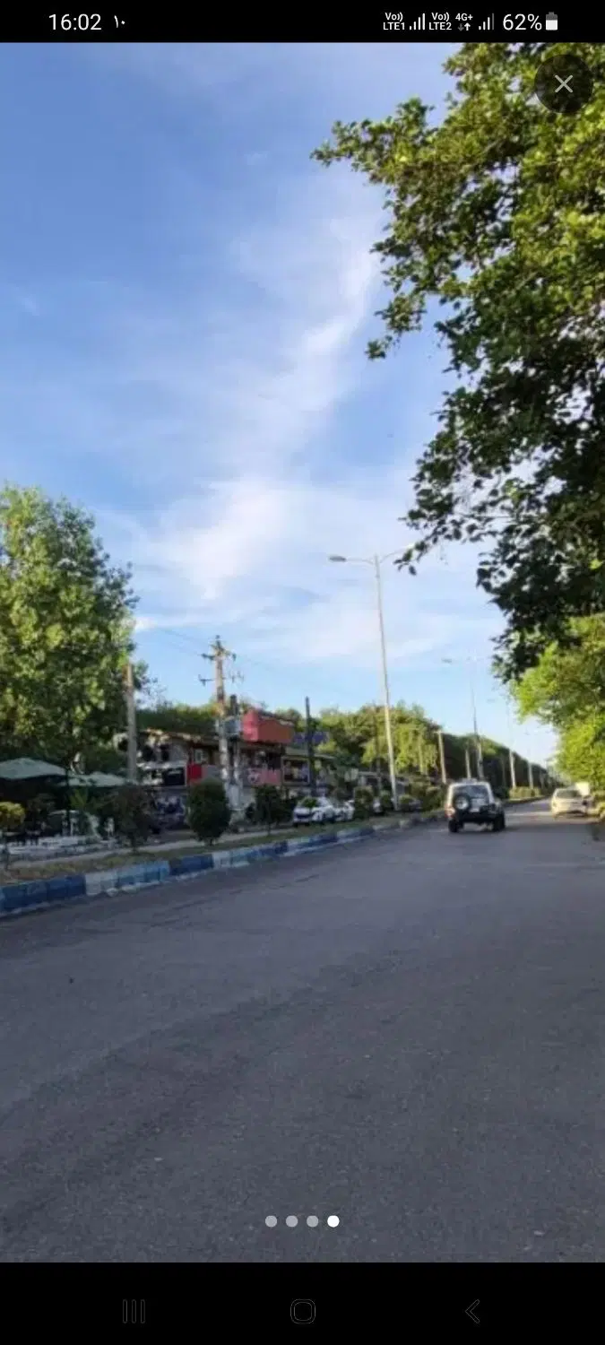 ۸۰ متر مغازه جاده دریا روبروی پارک جنگلی