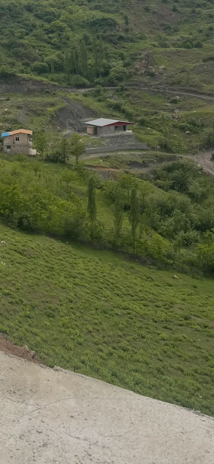 زمین در روستای سیاه مرزکوه