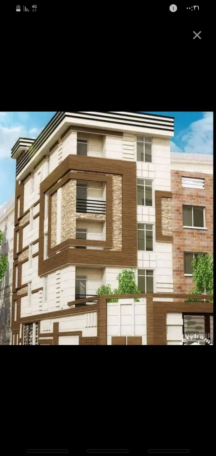 فروش اپارتمان رو به نما بر خیابان جوان