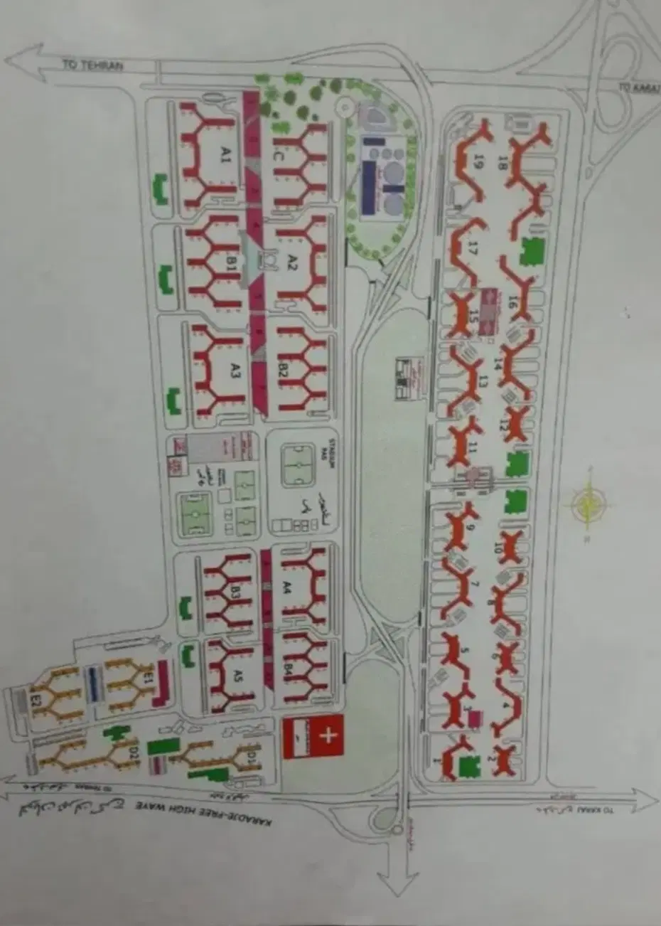 فروش ۵۳ متر یکخوابه شمال بیمه ۴