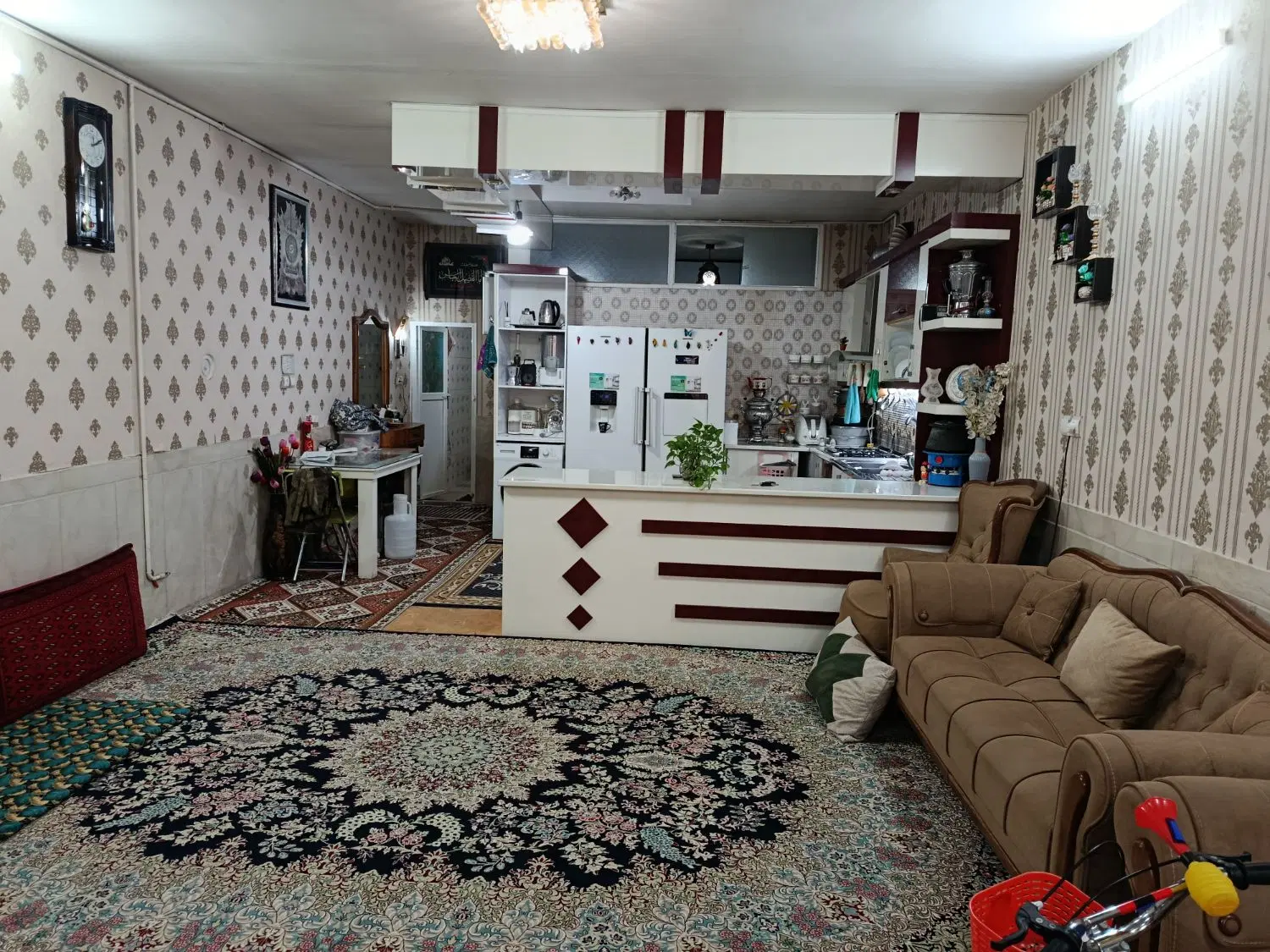 خانه ویلایی 125 متری حاشیه 85 متری ثامن سیدی