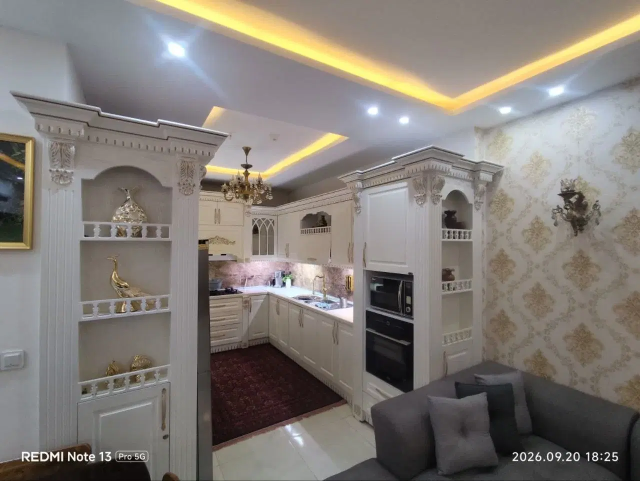 مسکونی_فلاحی_ 120متری_3خواب_فول امکانات