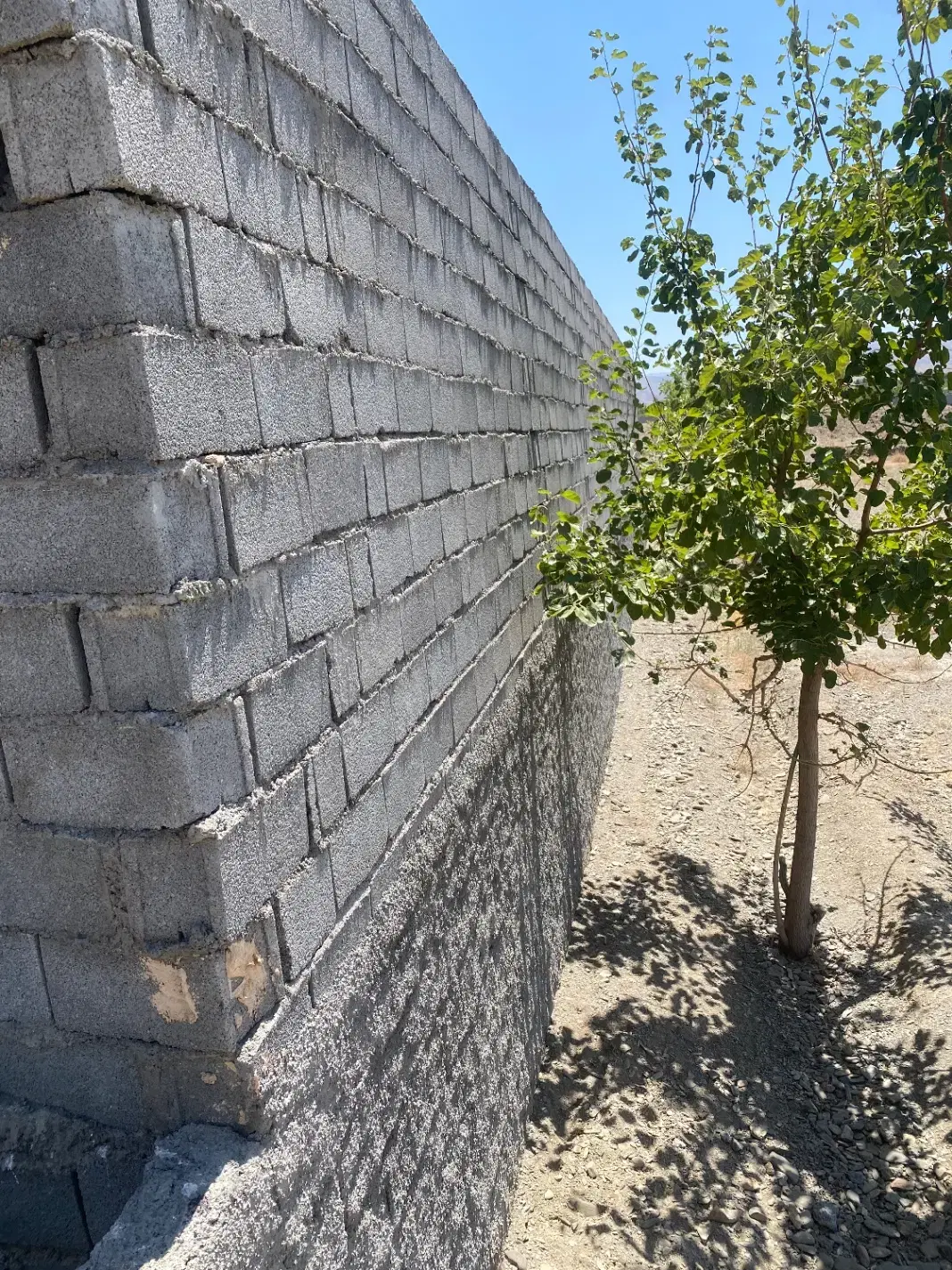 زمین دور دیوار درب ۷۰۰متر