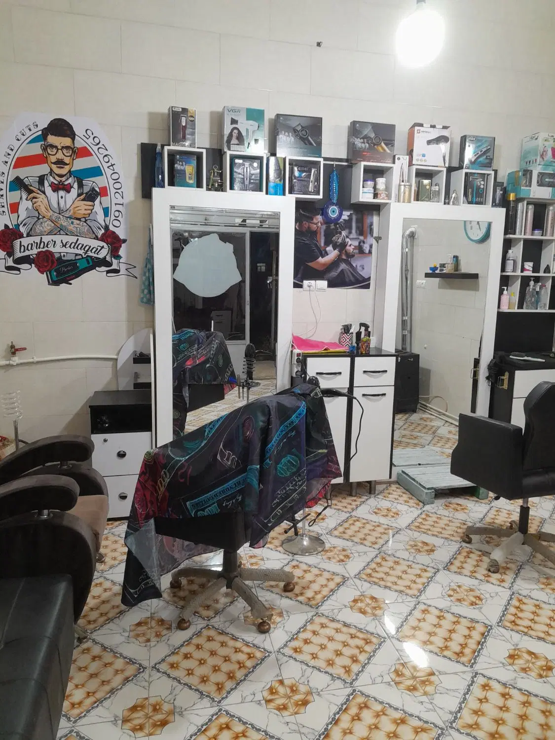 وسایل آریشگاه کامل اجاره