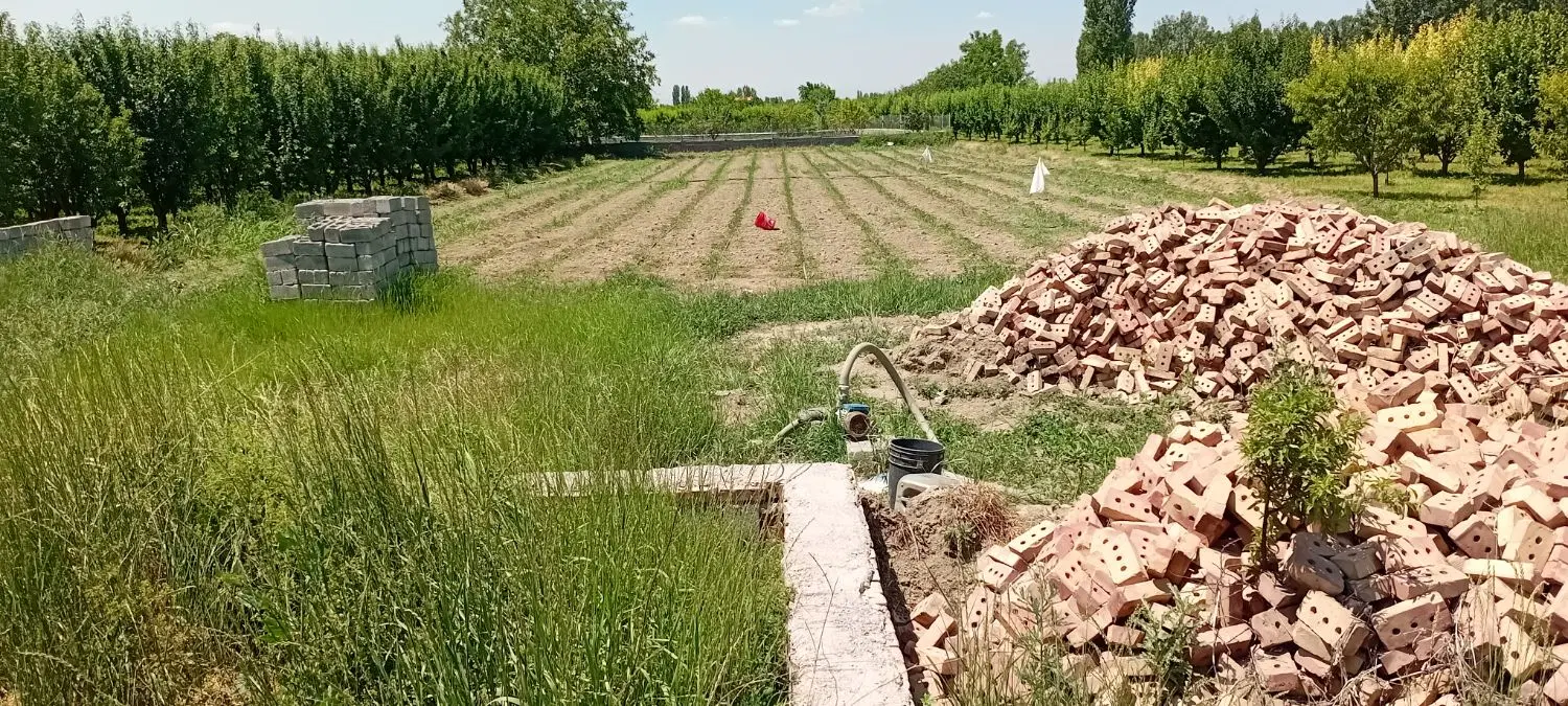 زمین کشاورزی روستای زرمانلو  داخل محدوده