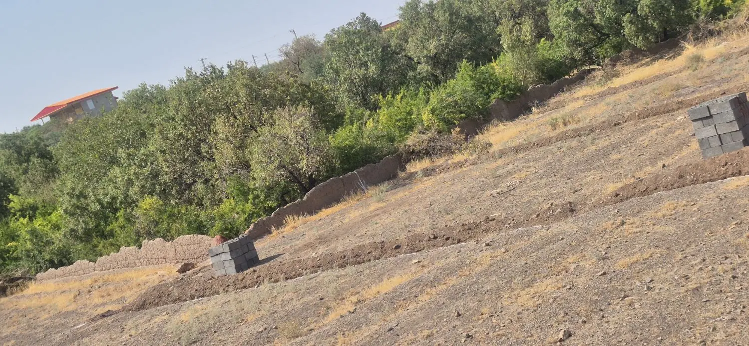 زمین متراژ 200 متر در روستای هندس