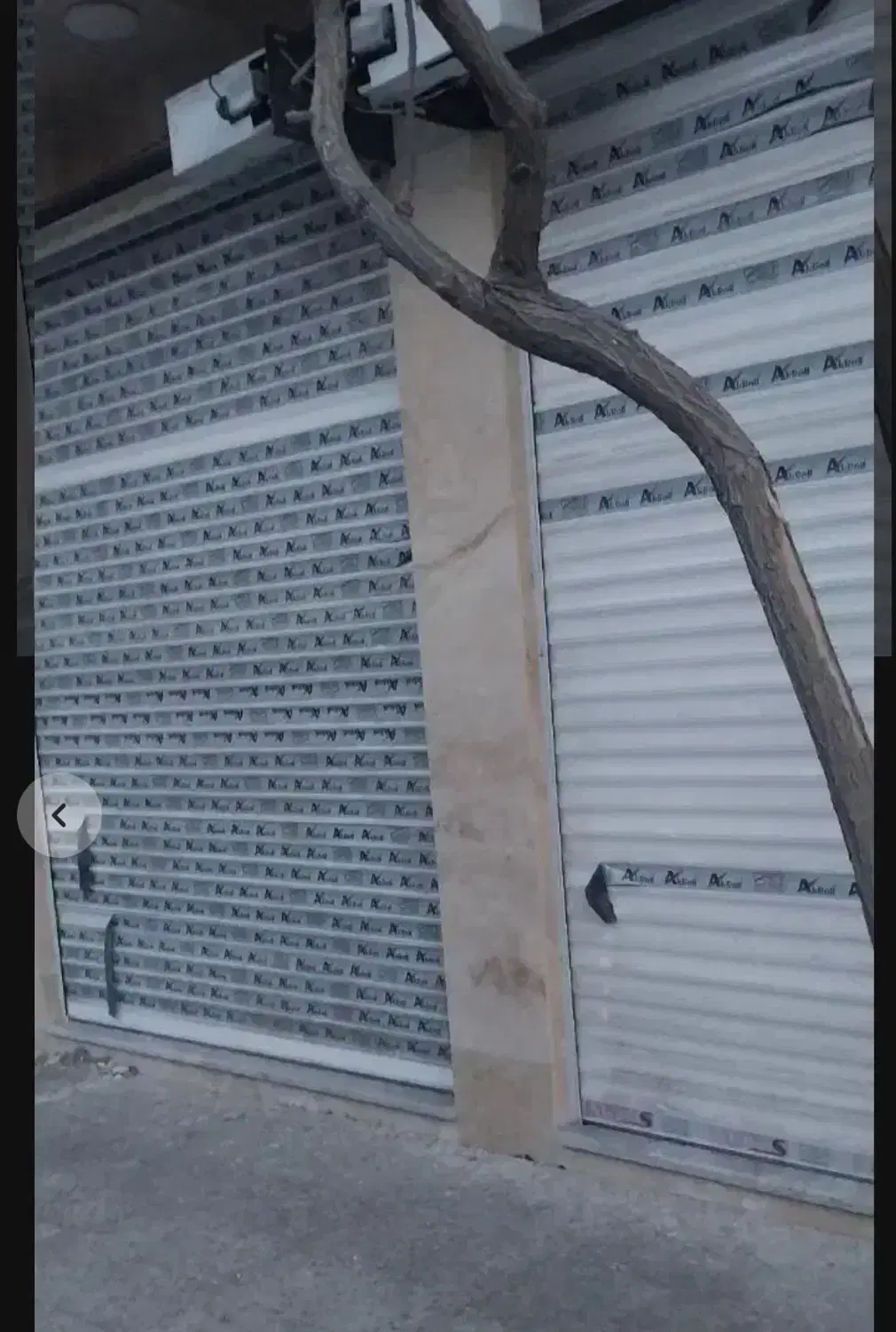 اجاره مغازه دو دهنه