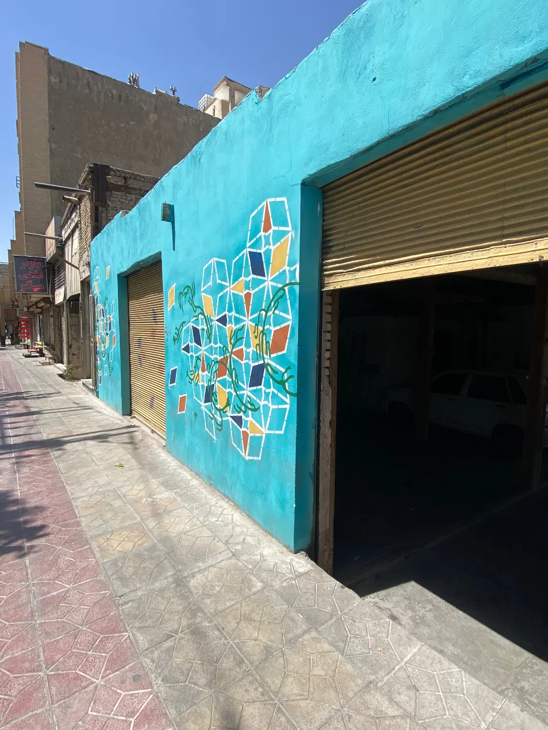 اجاره مغازه داخل گاراژ بر خیابان اصلی