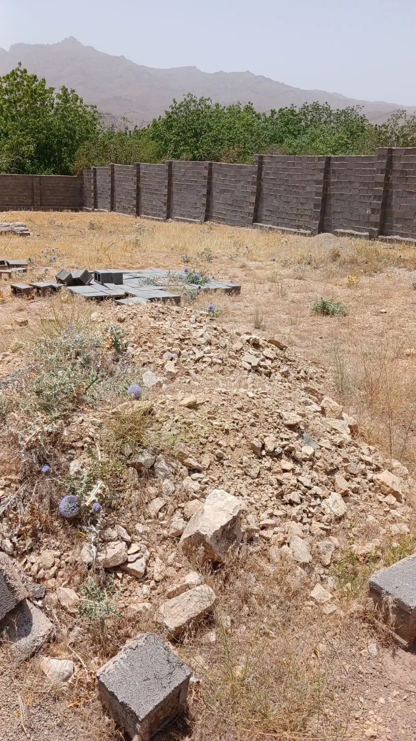 زمین چهاردیواری با پروانه ۵۰راسی گاوداری