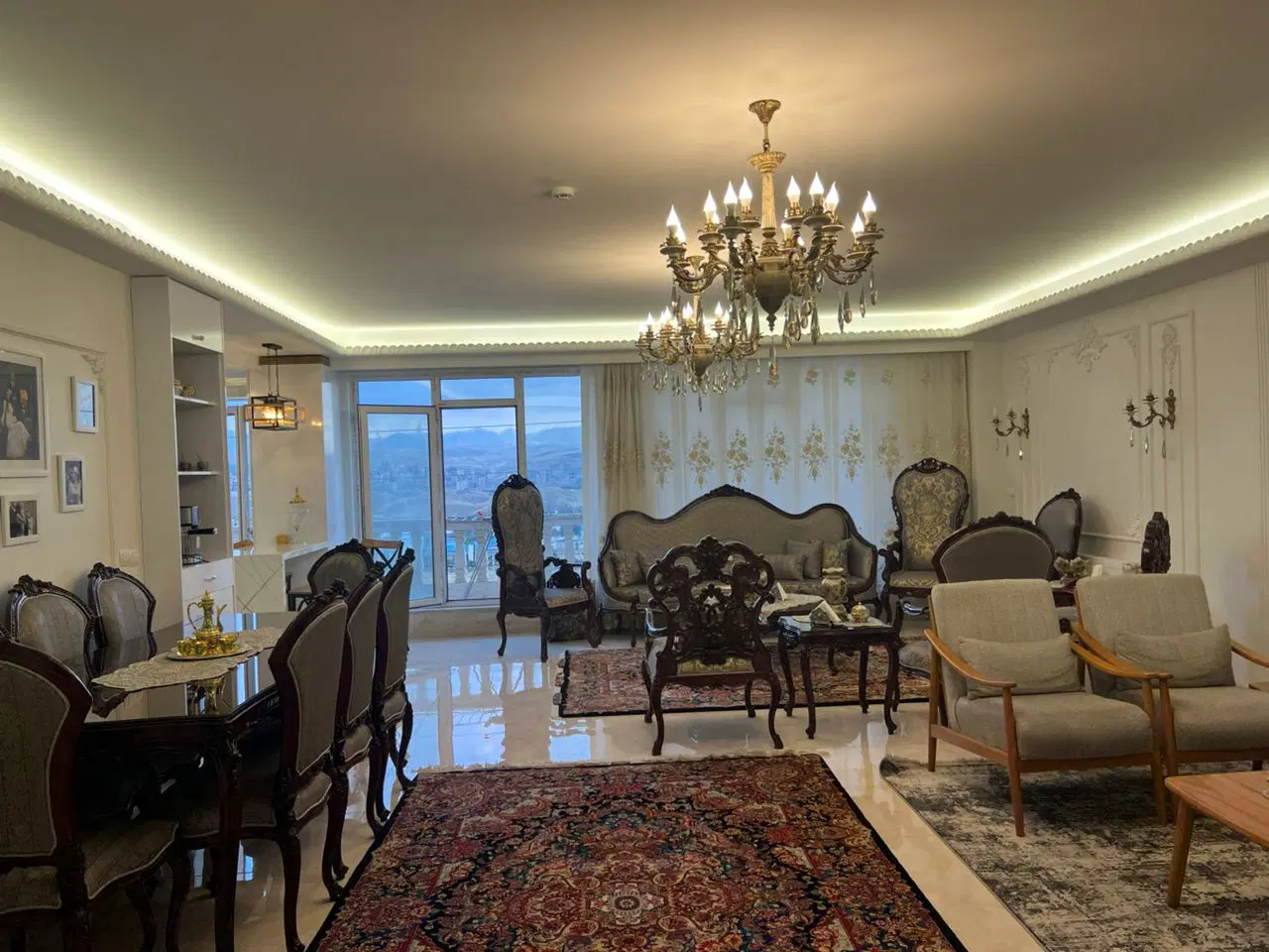 آپارتمان سه خوابه نیاوران مرزداران