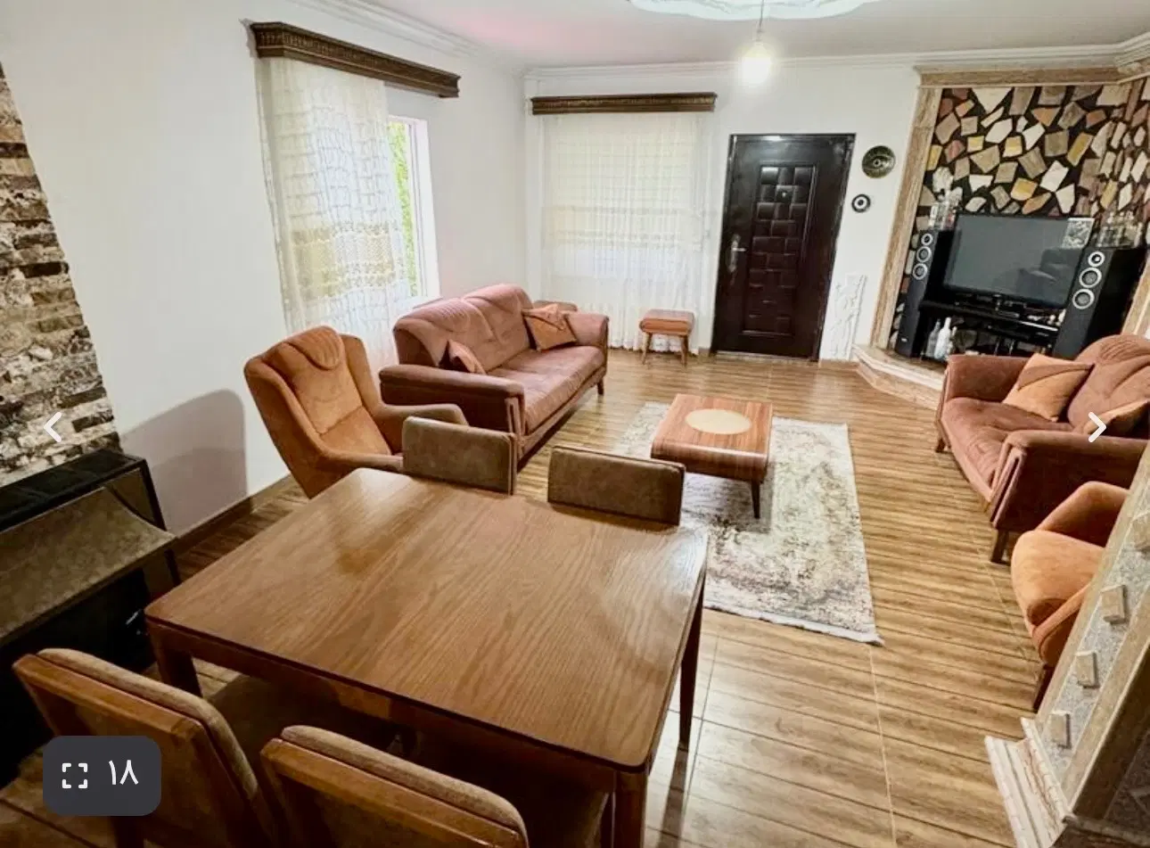 سه خواب جکوزی جنگلی دربست تراس دار