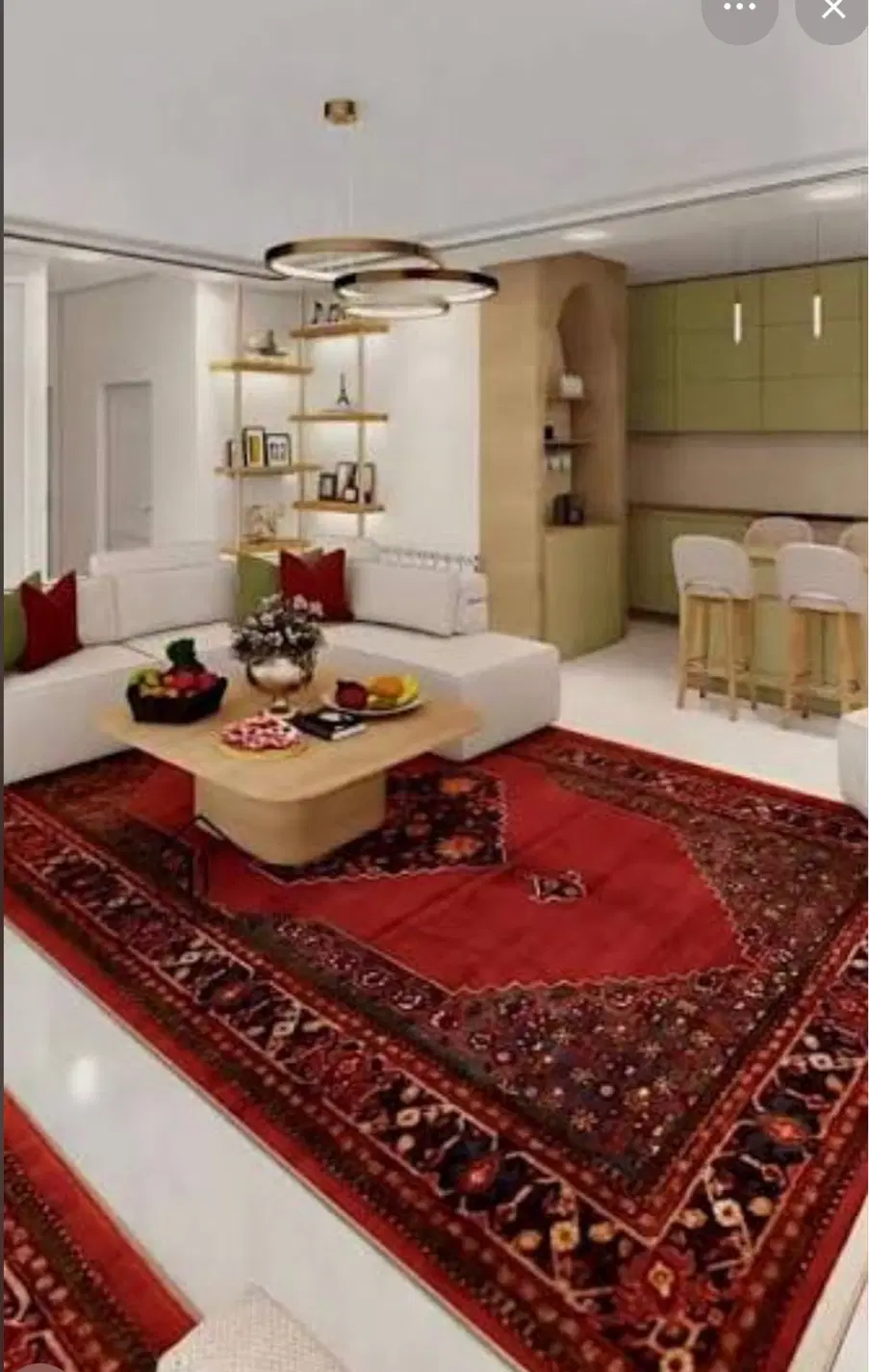 ۱۲۰ متر سه خواب دوکله نور بیست متری بهار