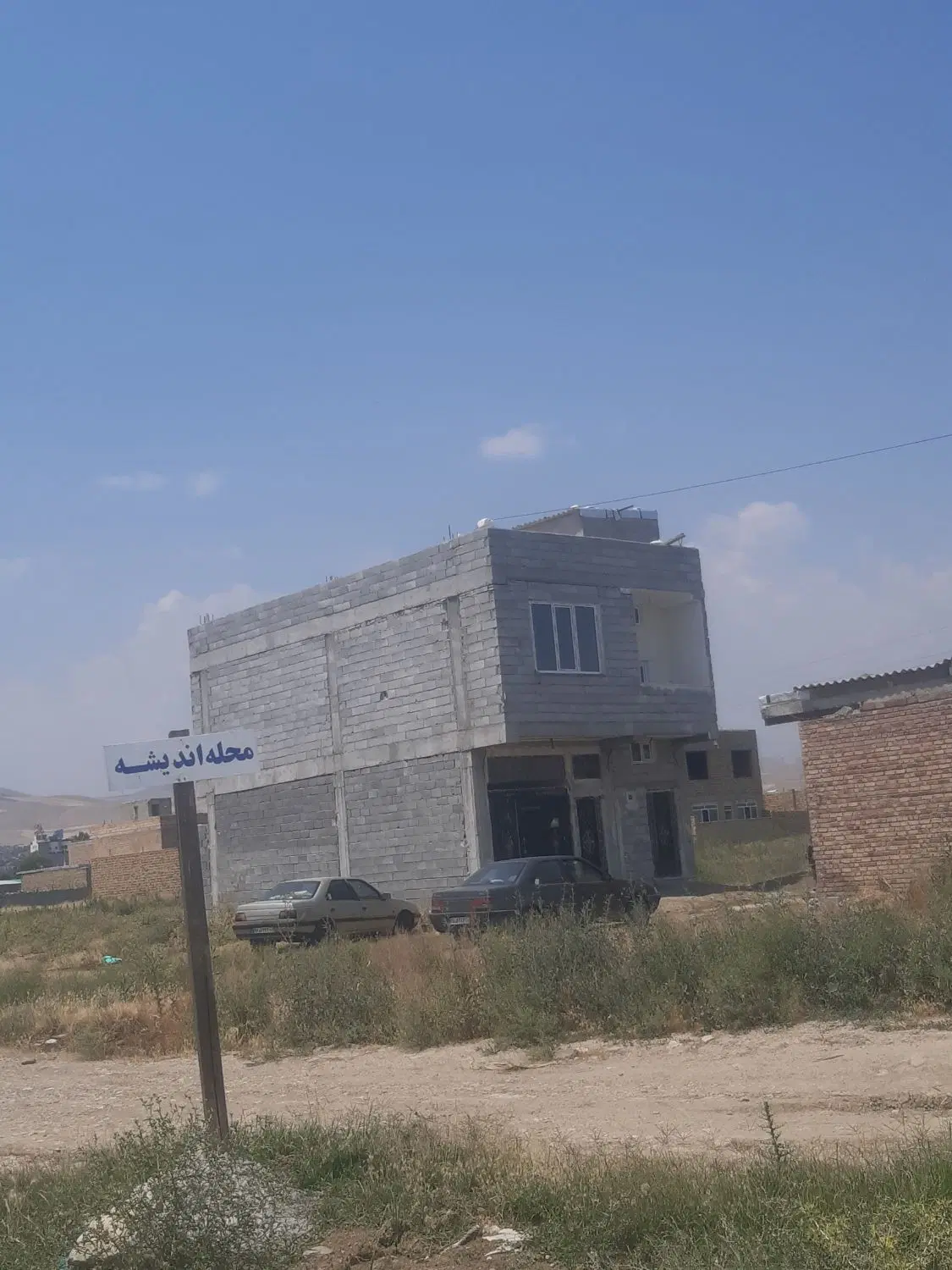 زمین۸۵متری داخل ساخت وسازمعاوضه باماشین خوب
