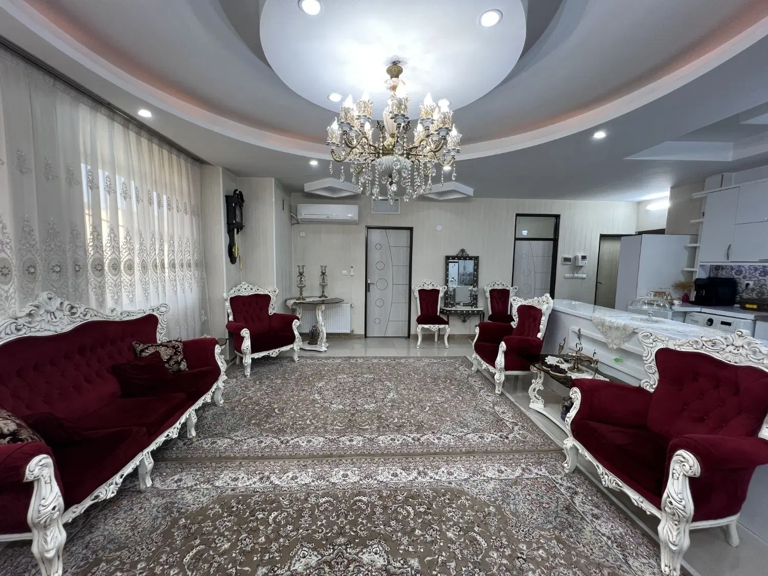 ۸۰ متر دو خواب فول  روبه نما بوستان ۳